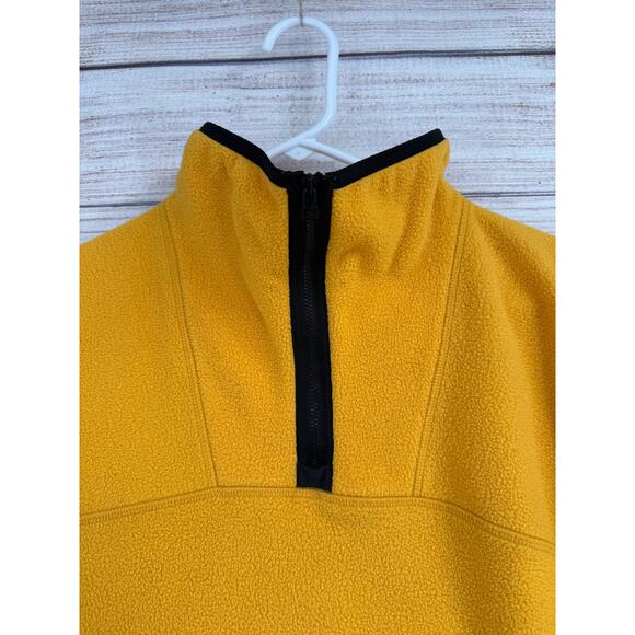 Outdoor Afro x REI Co-Op 1/4 Zip Fleece Pullover Womens Medium Yellow Black - Picture 16 of 16